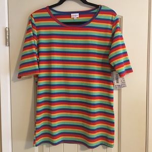 Lularoe Gigi bodycon fitted top - XL